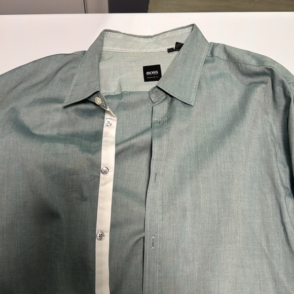 Boss Green Casual Button Down Shirt - Picture 1 of 11